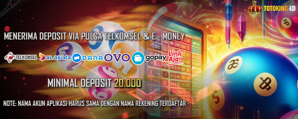 Menerima Deposit Via Pulsa & E-Money